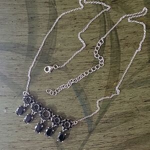 Shiny Black Onyx Necklace